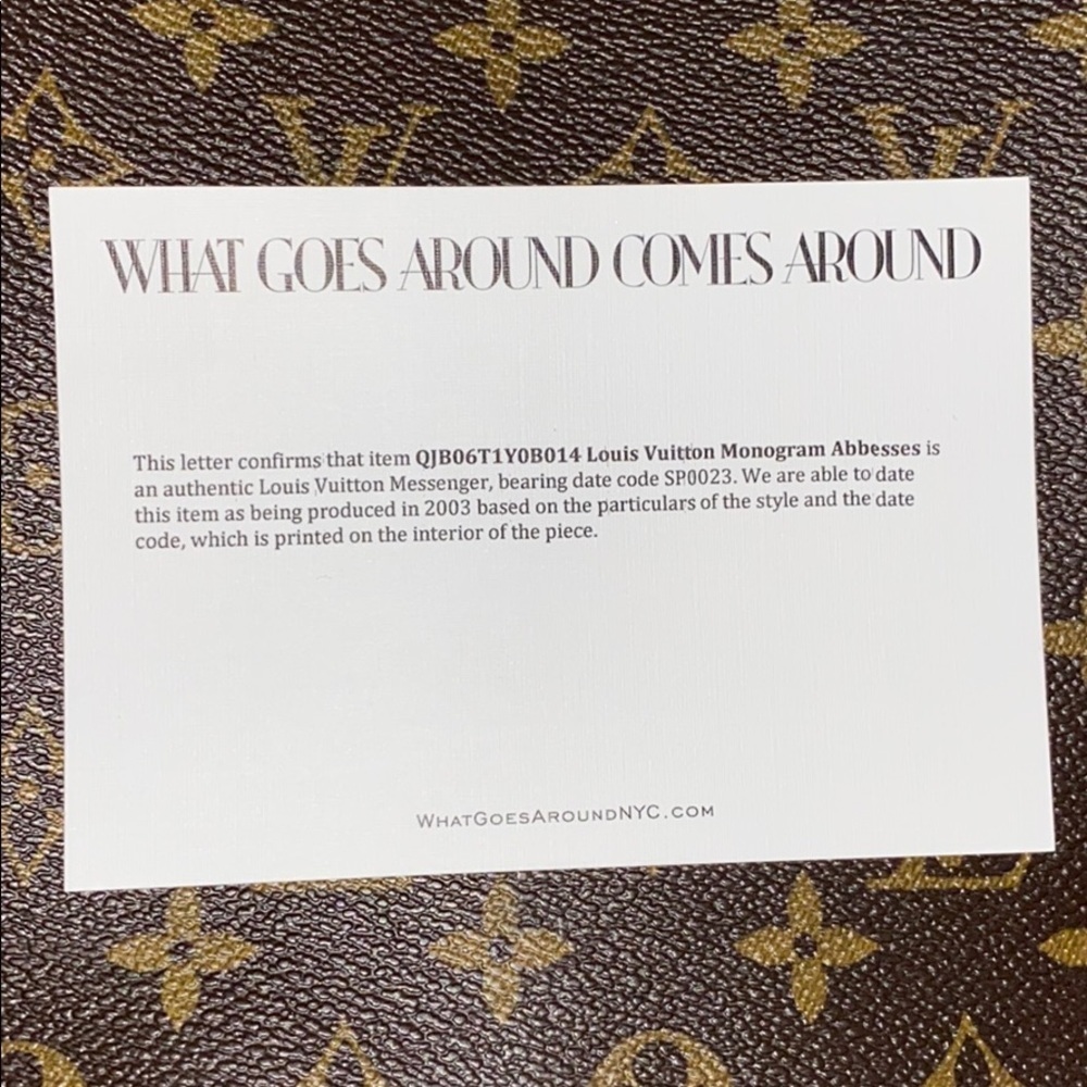 Louis Vuitton monogram abbesses bag - Picture 7 of 12